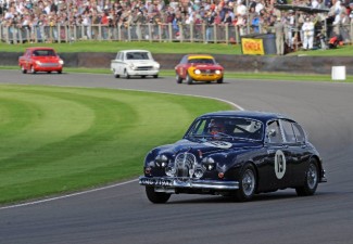 Tiff Needell presses on with the Jaguar 3.8 (Photo Jeff Bloxham)