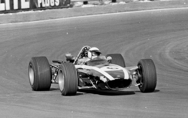 Brian Redman in his Cooper at the 1968 Race of Champions