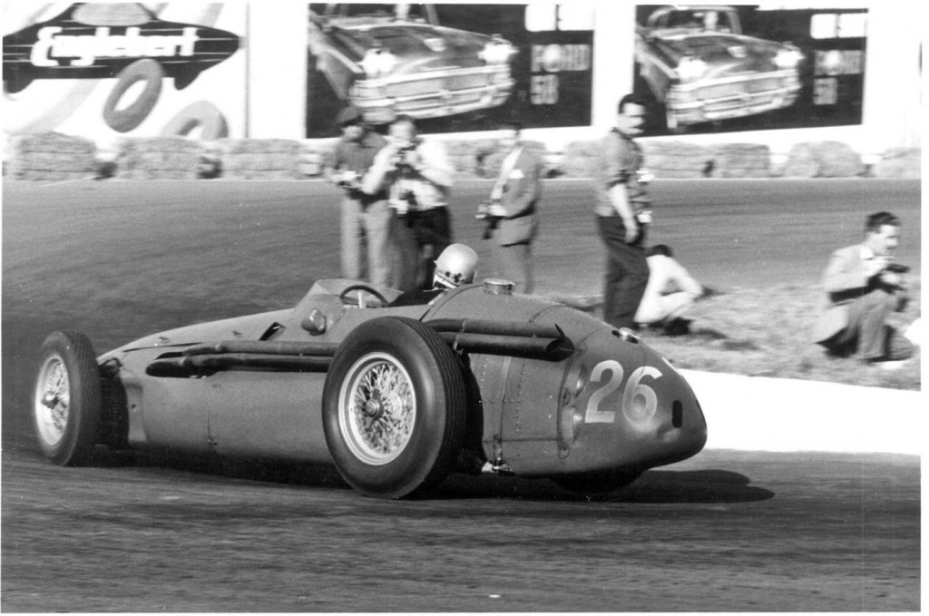 At the Belgian Grand Prix in 1958 Maria-Teresa finished 11th in her 250F