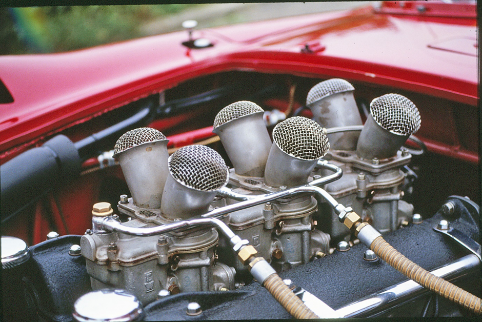 The beautiful Lancia V6 3.3 litre Engine in the D24.