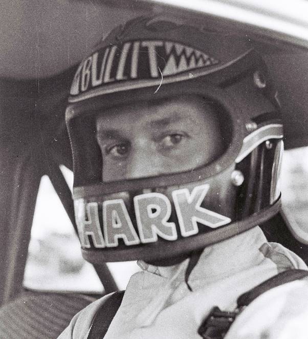 Gabriele Fabbri with his “shark” helmet in 1978