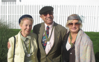 Joy MacDowel with Club member Jo Ramirez and his wife.