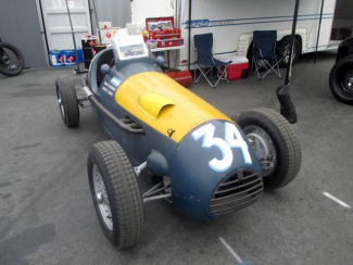 The Benedicto Campos Gordini at Laguna Seca. (Photo Howden Ganley).