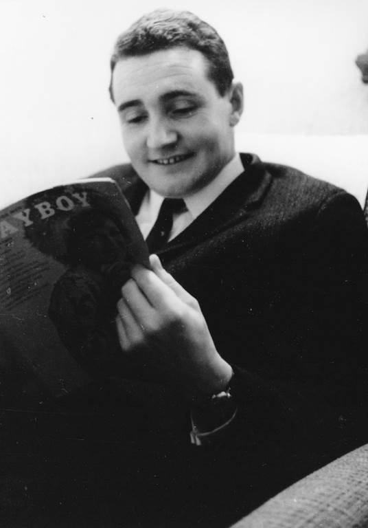 Paddy Hopkirk reading Playboy