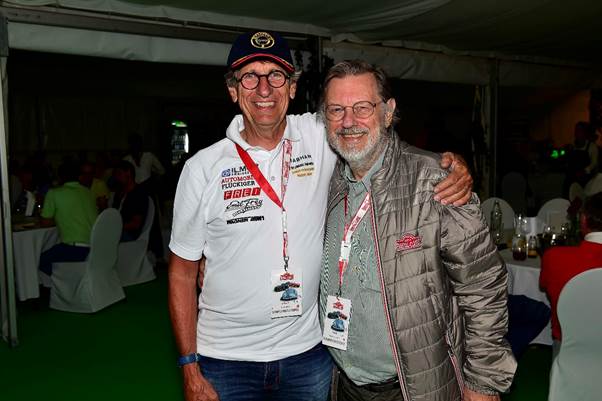  General Secretary Theo with Mario Illien. ( Photo Peter Meierhofer)