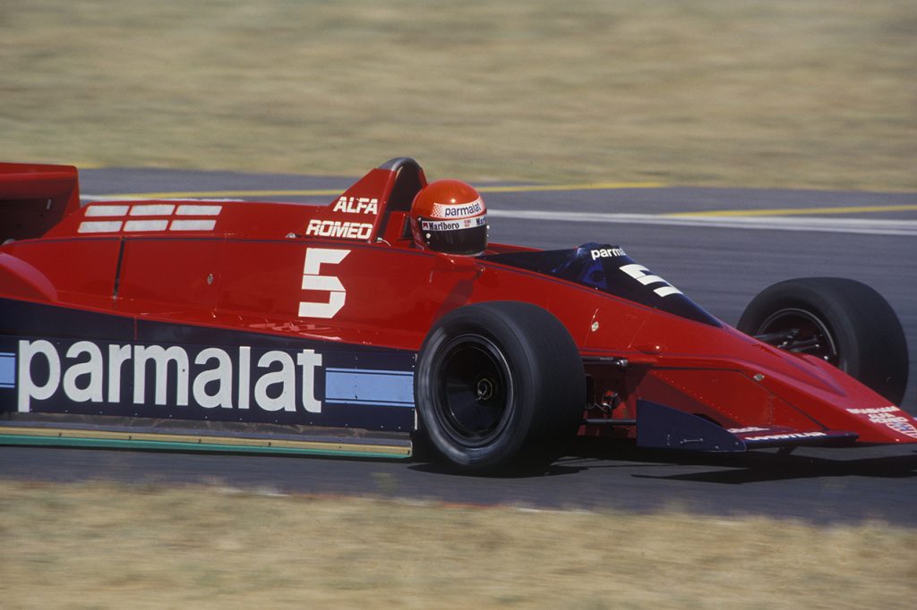 Niki Lauda (Brabham-Alfa Romeo) in the 1979 Argentina Grand Prix in Buenos Aires. Photo: Grand Prix Photo