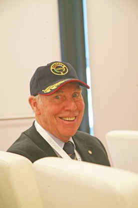 A person wearing a hat
Description automatically generated
