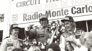 Paul Andretti, James Hunt, Ronnie-Peterson