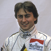 Minardi-Ford driver Adrian Campos 1987. Photo: Grand Prix Photo