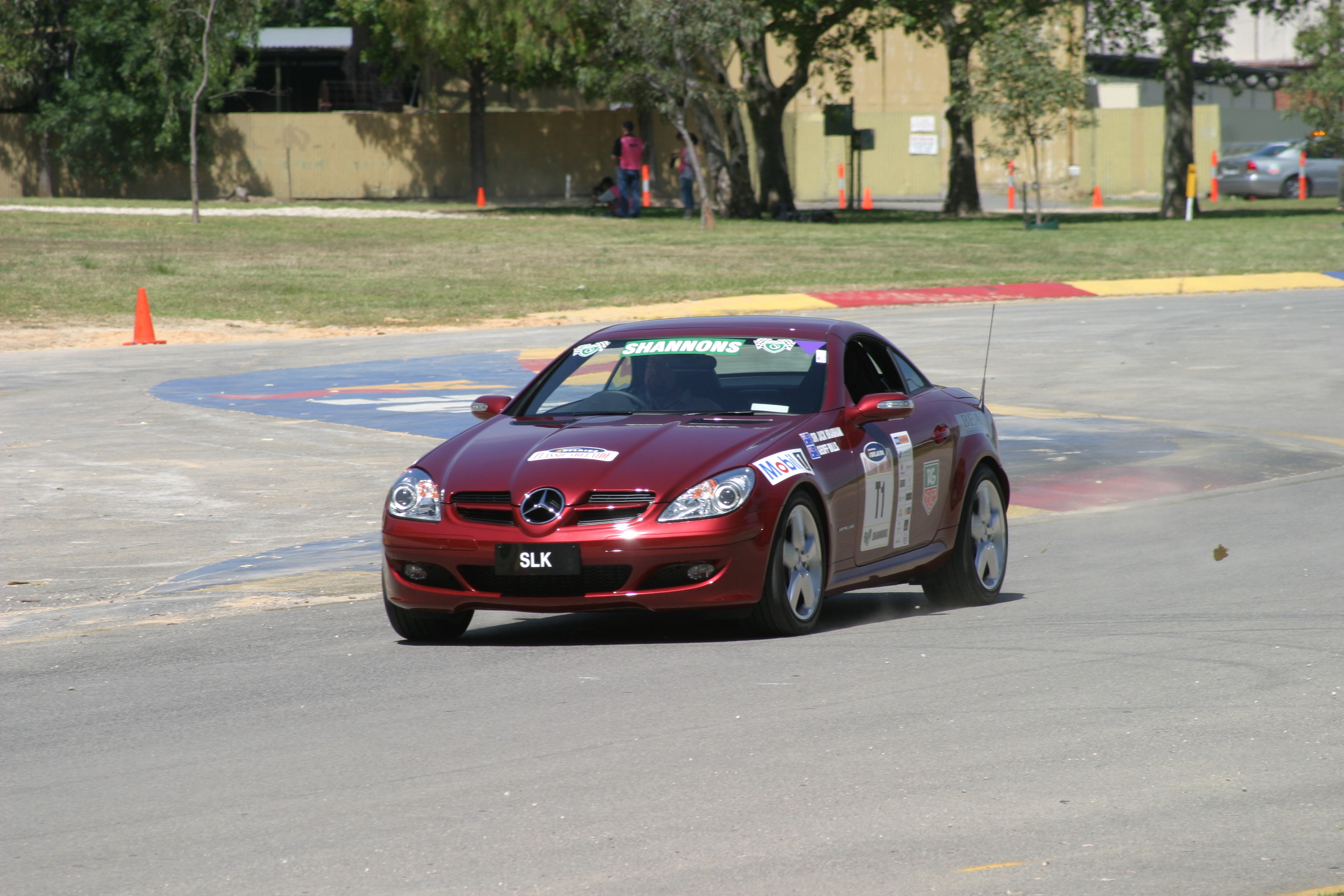 Vern Schuppan on the original Adelaide circuit in 2004