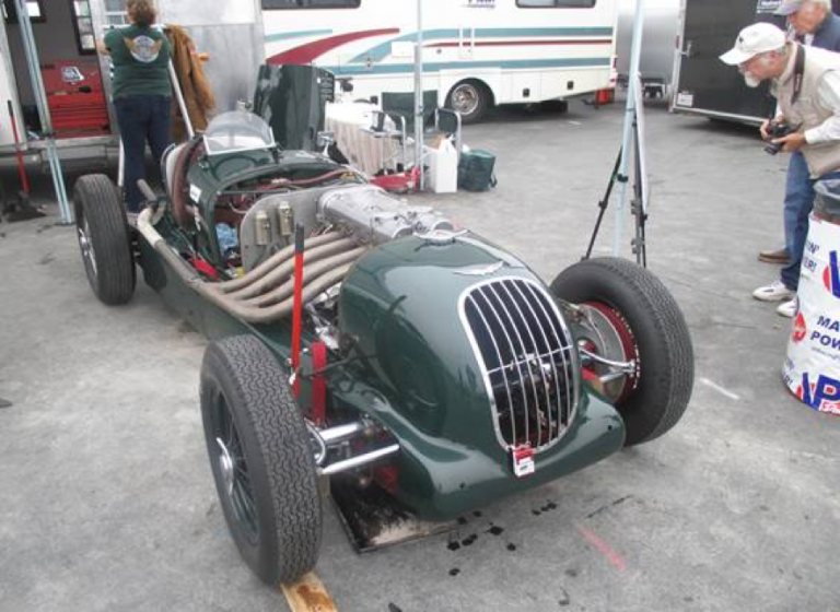 Jan Voboril’s Alta chassis 53S at Laguna Seca.(Photo Howden Ganley)